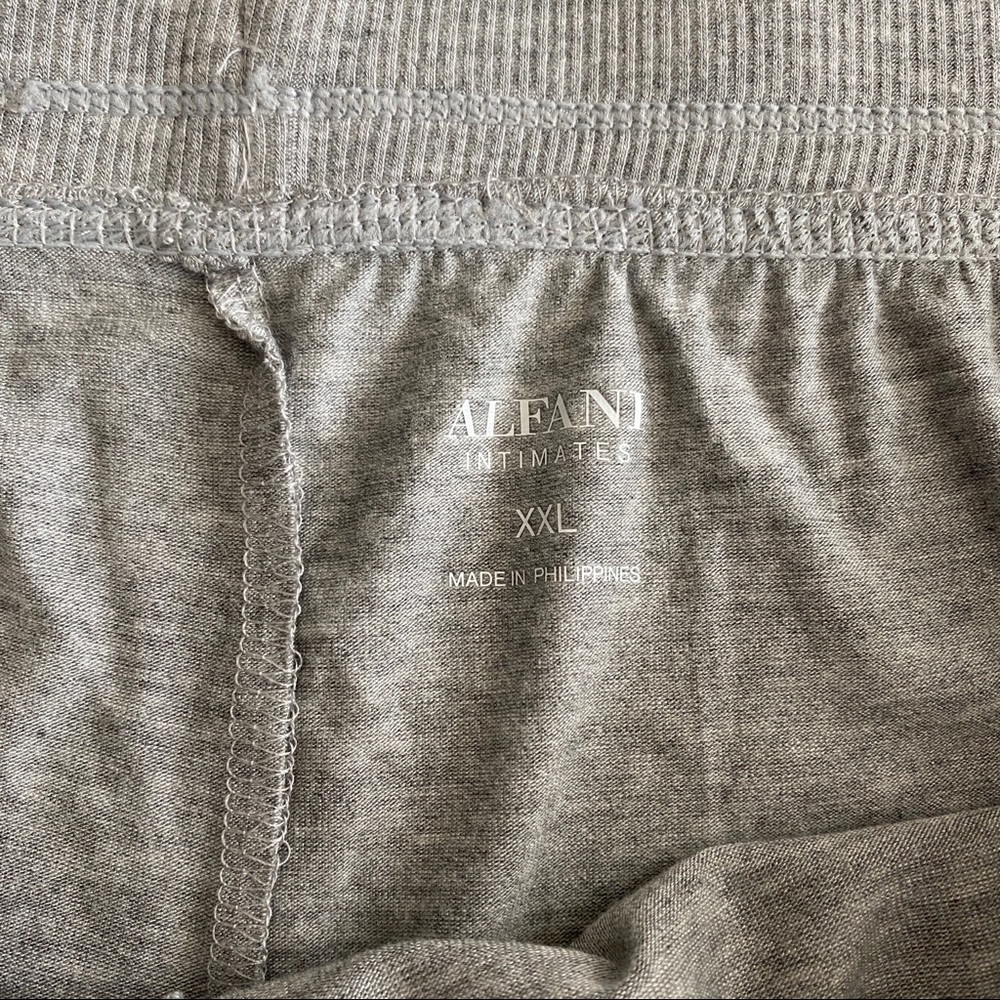Alfani Intimates Heather Gray Sleep Shorts - XXL - Picture 4 of 5